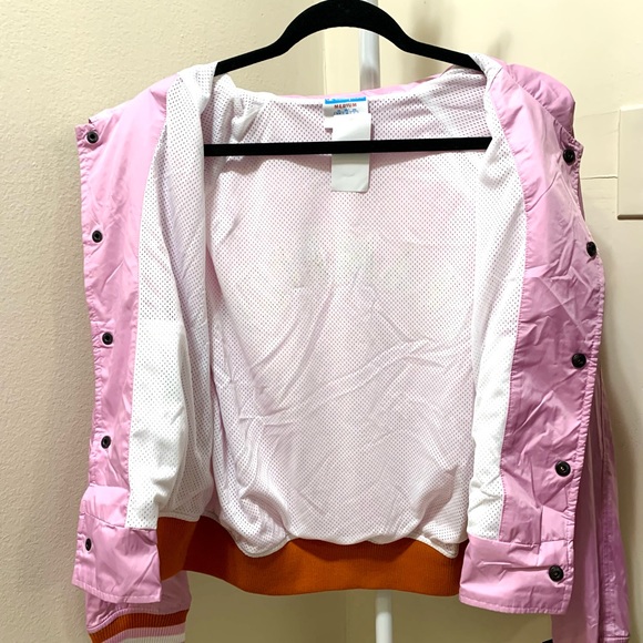 New w/tags Champion Purple Crop Coaches Jacket - Picture 2 of 7